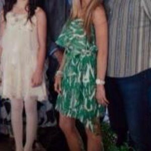 Mm couture strapless dress sz s